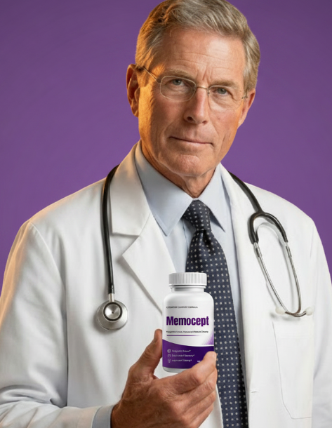 Doctor reviewing Memocept supplement